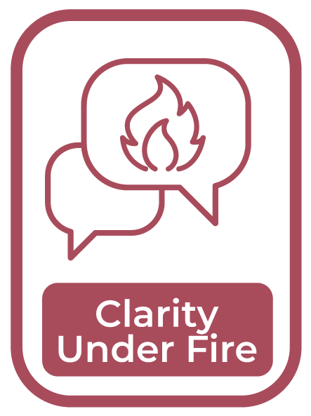 Clarity Under Fire pathway mark