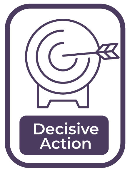 Decisive Action pathway mark