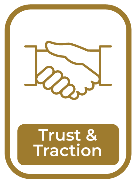 Trust & Traction pathway mark